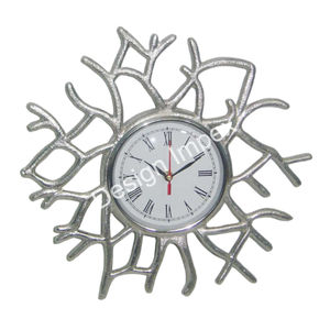 Reloj de Escritorio de Lujo Estilo Alas Doradas, Reloj de Mesa Decorativo con Base en Forma de Corazón, Reloj Despertador Decorativo para Habitación, Artículos de Regalo Novedosos - Product Image 3