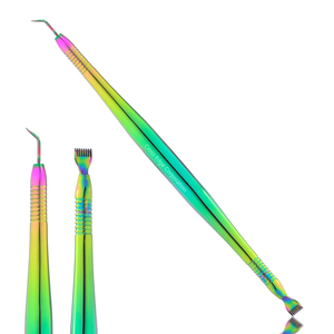 Separador de Pestañas de Marca Privada, Herramienta para Lifting de Pestañas, Acero Inoxidable, Duradero, Antideslizante, para Salón de Belleza y Uso Profesional - Product Image 1