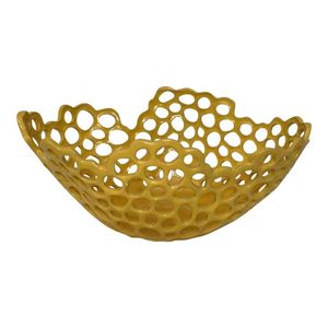 Haute qualité meilleurs bols décoratifs en aluminium salade Snack fruits et noix bol de service Table à manger décor bol de service en gros - Product Image 5