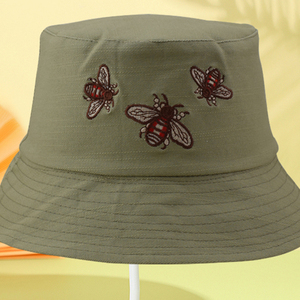 Chapeaux seau réversibles de haute qualité enfants différentes couleurs tissu en Nylon respirant motif tricoté vêtements de plage concepteur en gros - Product Image 6
