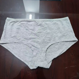 Slip taille haute en coton confortable pour femmes doux respirant tous les jours sous-vêtement tricoté taille basse couverture complète couleur vibrante - Product Image 1