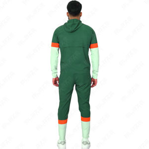 Vente en gros OEM nouvelle veste coupe-vent élégante et chaude pour hommes avec fermeture éclair ensemble coupe-vent fin coupe-vent d'hiver - Product Image 3