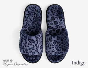 Pantuflas de Interior Personalizadas de Piel Sintética, Punta Abierta, Modernas, Suaves, para Todas las Estaciones, con Espuma Viscoelástica y Bordado - Product Image 2
