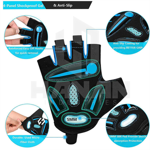 Guantes de conducción sin dedos con logotipo personalizado con agarre fuerte y aspecto elegante, ideales para la conducción diaria - Product Image 5