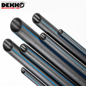 DEKKO PN25 matériau UPVC de tuyau en PVC PE HDPE noir de haute qualité pour le moulage de Tubes en plastique Standard DIN d'approvisionnement de Drainage d'eau - Product Image 2