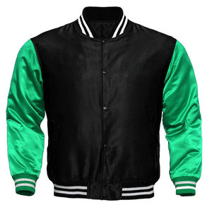 Ropa informal, chaqueta de satén para hombre superventas 2025, nueva ropa de calle, estilo personalizado, Logo, chaqueta de satén para hombre a la venta - Product Image 2