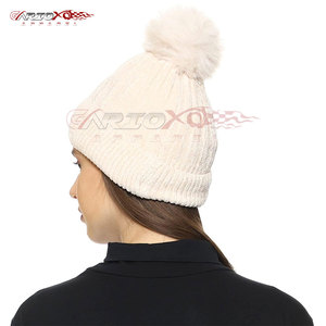 Chunky Knit <b>Beanie</b> For <b>Women</b> Warm And Stretchy Hat Ideal For Autumn And Winter Days Stylish <b>Beanie</b> For <b>Women</b> - Product Image 2