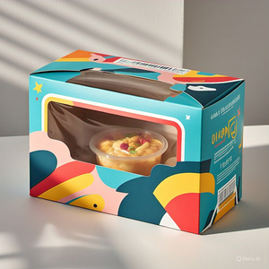 Carpetas de papel Kraft compostables respetuosas con el medio ambiente personalizadas, embalaje de alimentos para llevar rápido plegable con logotipo, producto del Proveedor - Product Image 3