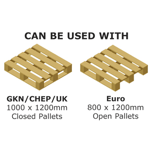 Vente en gros de feuilles de glissement EPAL industrielles en vrac Norme européenne 1200x800 euros Palette européenne économique à 4 voies à simple face - Product Image 2