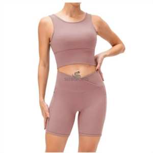 SEEBI sport haute qualité Offre Spéciale femmes ensemble de yoga personnalisable séchage rapide et respirant sans manches femmes vêtements de sport ensemble de fitness - Product Image 1