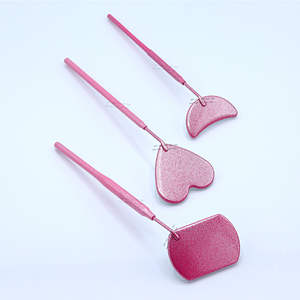 Miroir à cils cosmétique personnalisé en acier inoxydable plaqué pour l'inspection, l'isolation et le mappage des cils de qualité salon - Product Image 3