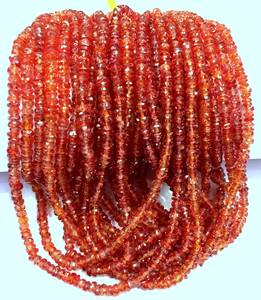 Natural Red <b>Garnet</b> Gemstone Beads Necklace for Women Mind Blowing Gemstone beads Special Gift and Surprise for Her - Product Image 3