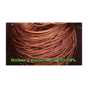 Cobre de Alta Pureza, Calidad 99%, Brillante, sin Recubrimiento, Chatarra de Cobre Millberry/Alambre, Pureza del 99.95% al 99.99% con 100% Cobre Puro - Product Image 4