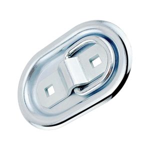 Mạ kẽm thép Neo <span class=keywords><strong>D</strong></span>-<span class=keywords><strong>Ring</strong></span> Tie xuống nhẫn cho hàng hóa lashing đa năng tầng tuôn ra bề mặt gắn kết - Product Image 1