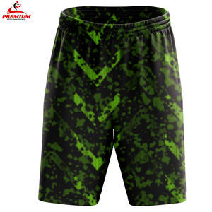 Shorts de basket-ball personnalisés en maille respirante pour hommes, sublimation été, 100% polyester, jogging, gym, blanc - Product Image 3