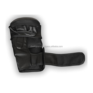 Professional MMA Gloves Made of PU Leather Half Finger Hook & Loop Closure Unisex for MMA Boxing Training Custom <b>Shooting</b> Gloves - Product Image 4