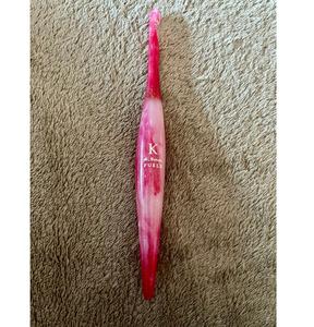 ขายส่ง 5 ชิ้น พร้อมถ้วยใส่ไหมพรม ขนาดเส้นผ่านศูนย์กลางต่างกัน สำหรับงานฝีมือ DIY ไม้สีน้ำตาลธรรมชาติ เรซิ่น  เข็มโครเชต์ - Product Image 4