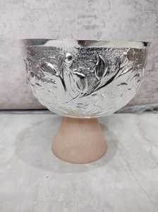 Bol de service en laiton le plus populaire avec un design 3D pour l'intérieur de la maison, les hôtels de mariage et la décoration de restaurant - Product Image 2