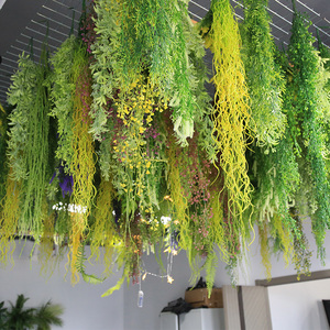 Mô Hình Mới Tùy Chỉnh Trần Cây Xanh Mô Phỏng Hoa Trần Nhà Hàng Mô Phỏng Màu Xanh Lá Cây Nhân Tạo Nhà Máy Treo Trần - Product Image 1