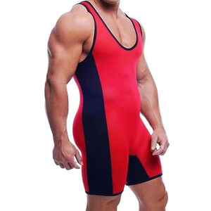 Ropa de dormir y moldeador de cuerpo para hombre, ropa interior ajustada de tela elástica transpirable - Product Image 2