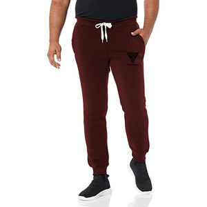 Pantalones Deportivos para Hombre al Por Mayor, Diseño OEM, Corte Ajustado, Color Sólido, MOQ Bajo - Product Image 1