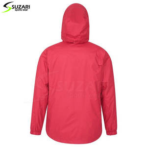 Nouvelle arrivée coupe-vent à capuche de haute qualité pour hommes veste de pluie résistante à l'eau pour l'extérieur saison d'hiver vente de matériel de toile - Product Image 2