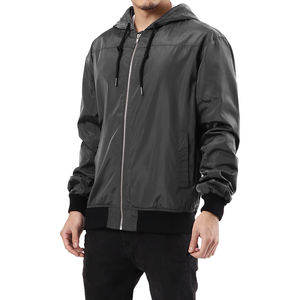 Coupe-vent de golf surdimensionné avec fermeture éclair complète pour hommes avec poche zippée Nouvelle tendance hiver sur mesure - Product Image 5