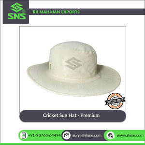 Boucles de lunettes de soleil en tissu de coton polyester et doublure de serviette douce à l'intérieur du chapeau de soleil de cricket pour enfants et adultes-Premium à prix raisonnable - Product Image 3