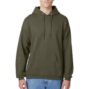 Sweat à capuche unisexe classique en polaire 100% polyester surdimensionné - Pull d'hiver durable personnalisable numériquement pour les activités de plein air par temps froid - Product Image 1