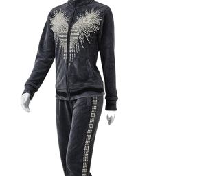 Ensemble de survêtement unisexe en strass pour homme, léger, de qualité supérieure, sur mesure, respirant, avec les meilleurs matériaux - Product Image 1