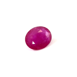 Rubis naturel non traité du Mozambique, 10,21 carats, qualité AAA, taille ovale, facetté, pierre précieuse non montée, certifié IGI, poli à la chaleur, verre diamanté - Product Image 3