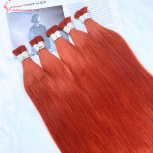 MEJOR VENDEDOR Vietnam Virgen Remy Cutícula Super Doble Dibujado Extensiones Humanas A Granel Nuevo Modelo Frontal 8 36 Pulgadas Estirado - Product Image 1