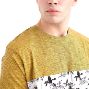 T-shirts à col rond surdimensionnés en coton épais pour hommes, respirants, manches courtes, couleur pure, respectueux de l'environnement - Product Image 6