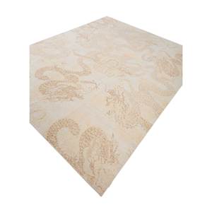 Erbe Ivory Hand Knotted Wool <b>Rugs</b> <b>Boho</b> Style 10mm Thick Abstract Animal Print Rectangular Hallway Room <b>Rugs</b> for Home Floor GS-57 - Product Image 2