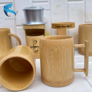 Tazas de madera de bambú natural para una Vida Libre de plástico - Product Image 2