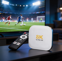 Boîtier Smart TV H96 Max Quad Core 2026 Android 14 RK3528 8K 802.11n 2.4GHz Lecteur Multimédia Version UK