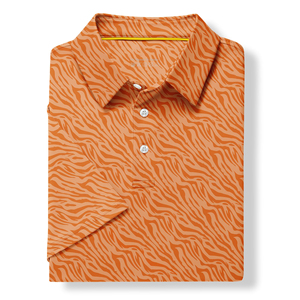 Polo de golf pour hommes en gros, haute qualité, séchage rapide, look décontracté, évacuation de l'humidité, élégant, manches courtes - Product Image 5