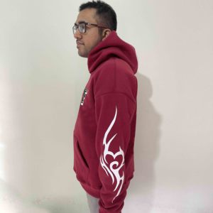 Latest Fashionable High Quality 100% Cotton Solid Colors Fleece Hoodies Men <b>Boys</b> Embossed Street Wear Sweatshirt Winter - Product Image 4