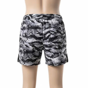 Pantalones Cortos Deportivos Transpirables con Patrón Sólido, de Poliéster y Elastano, de Secado Rápido, Elásticos, para Entrenamiento, Gimnasio, Ropa Deportiva - Product Image 4