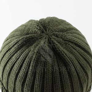 High Quality Trendy Winter Knitted SMITHY Sports 100% Cotton Custom Logo Printing Breathable Waterproof Adjustable Beanies - Product Image 4