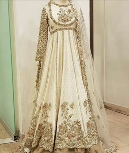 Superbe, veste longueur au sol avec Lehenga, robe de soirée, avec belle tenue avec des applications, fonctionne pour fête/mariage, 2021 - Product Image 4