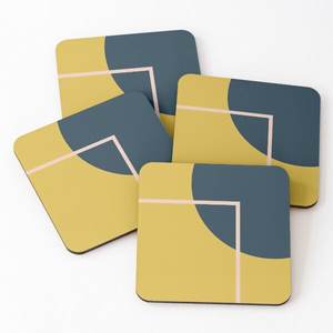 <b>Christmas</b> Gifts with Printed High-quality Wood Absorbent <b>Coasters</b> Mats Tableware Desktop Couch Cup Holder Slate <b>coaster</b> Stone - Product Image 2