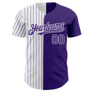 Camisetas de Béisbol Transpirables OEM de Tallas Grandes con Logotipos Personalizados, Diseño de Botones Completos, Corte Clásico para Equipos y Clubes - Product Image 2