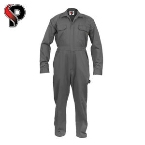 Combinaison de travail personnalisée en gros vêtements de sécurité très visibles combinaison uniforme de travail avec logo personnalisé - Product Image 3