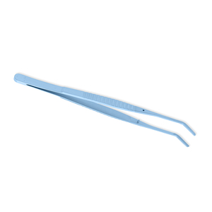 Pince à pansement professionnelle DUROGRIP pointe coudée croix dentelée 180 mm 6 pouces pince à tissu chirurgical Debakey - Product Image 3