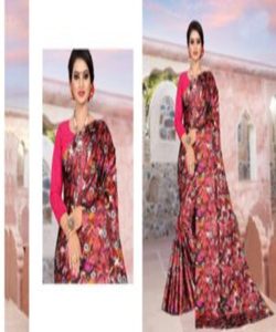 Sari Silk listo para usar fiesta India ropa de boda en precio al por mayor trabajo de bordado tradicional banarasi Khadi - Product Image 2