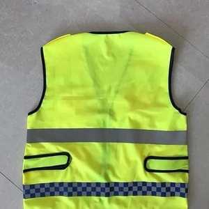 Veste de sécurité réfléchissante à haute visibilité en nylon, classe 2 ANSI, classe 1 EN ISO, pour le travail, la construction, la circulation, la conduite en plein air - Product Image 3