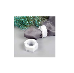 Porte-rond de serviette en marbre pour vaisselle de restaurant et d'hôtel et utilisation à la main pour l'artisanat naturel à bas prix - Product Image 4