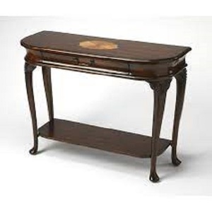 Meubles de Table impressionnants pour la maison hôtel et salon Table basse de couleur marron meubles de forme ronde en bois modernes dessus de table latéral - Product Image 4