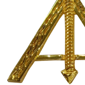 MASONIC REGALIA BLEUE LODGE ASSR COLLAR JOYA PRIMERA GUARDA-FREEMASON JOWEL - Product Image 2